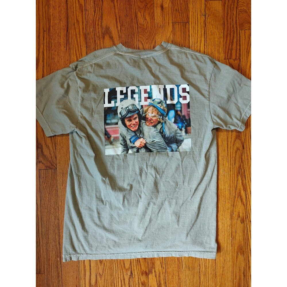 Dumb And Dumber Old Row Legends Never Die Pocket T Shirt Size Large